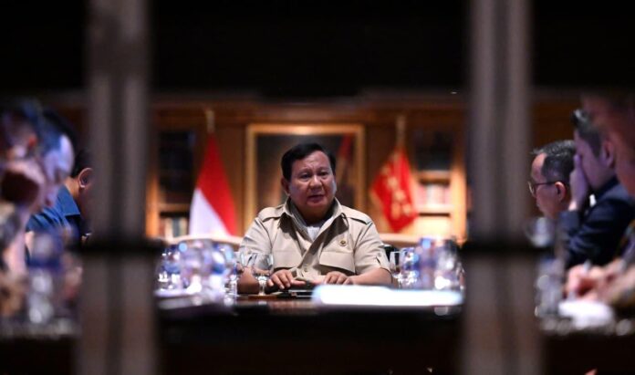 Presiden Prabowo Kumpulkan Menteri Kabinet, Bahas Penindakan Pelanggaran Hutan dan Tambang
