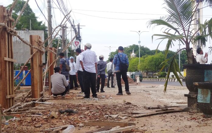 etalase kota kejar target