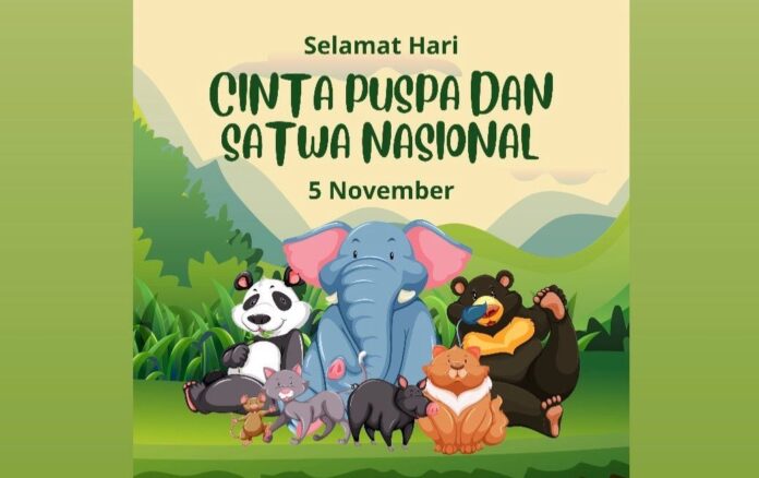 Hari Cinta Puspa dan Satwa Nasional 2025: Menjaga Kekayaan Hayati Nusantara