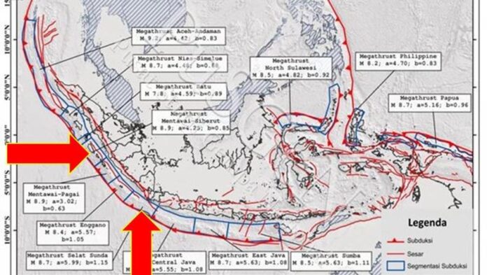 BMKG Ingatkan Potensi Megathrust di 13 Zona Indonesia, Minta Warga Tetap Siaga