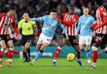 Sunderland vs Man City Berakhir Imbang 0-0 Sunderland vs Man City