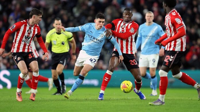 Sunderland vs Man City