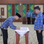 Pelantikan 129 ASN, Gubernur: Menjadi ASN Adalah Amanah pelantikan ASN pemprov kalsel