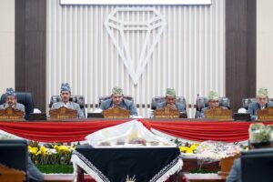 RAPAT PARIPURNA ISTIMEWA: Peringati Harjad ke-76 Kabupaten Banjar, DPRD Kabupaten Banjar menggelar Rapat Paripurna Istimewa pada Rabu (12/8/2026). (Foto: MC.Kab Banjar)