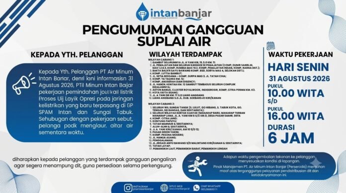 gangguan suplai air