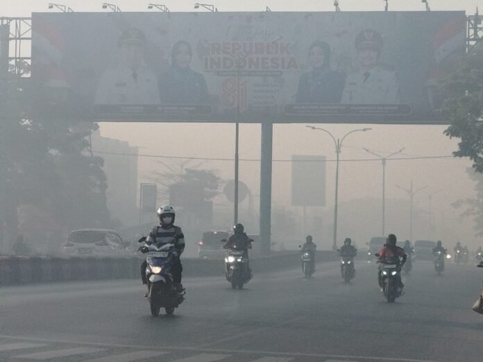 Kabut Asap Selimuti Banjar